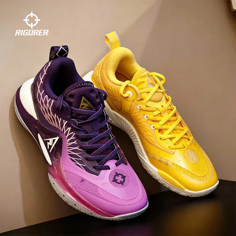 RIGORER Austin Reaves AR2 Mixed Color Basketball Shoes | Random Left-Right Color Pairing | Full-Palm Foam Non-Slip Sneakers