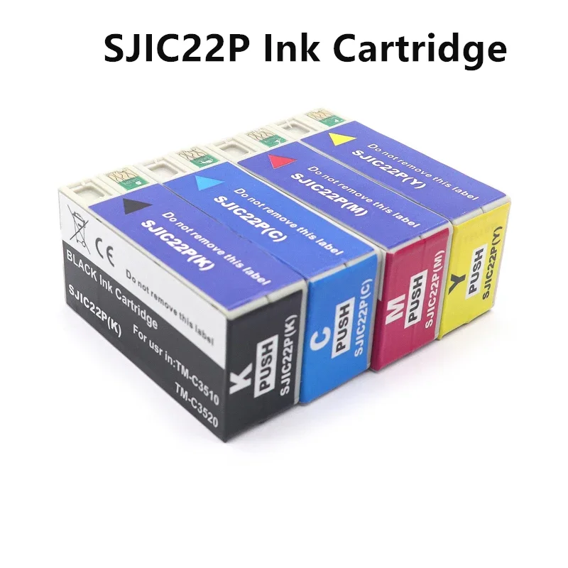 SJIC22P SJIC22 22P Ink Cartridge for Epson TM-C3500 C3500 Printer
