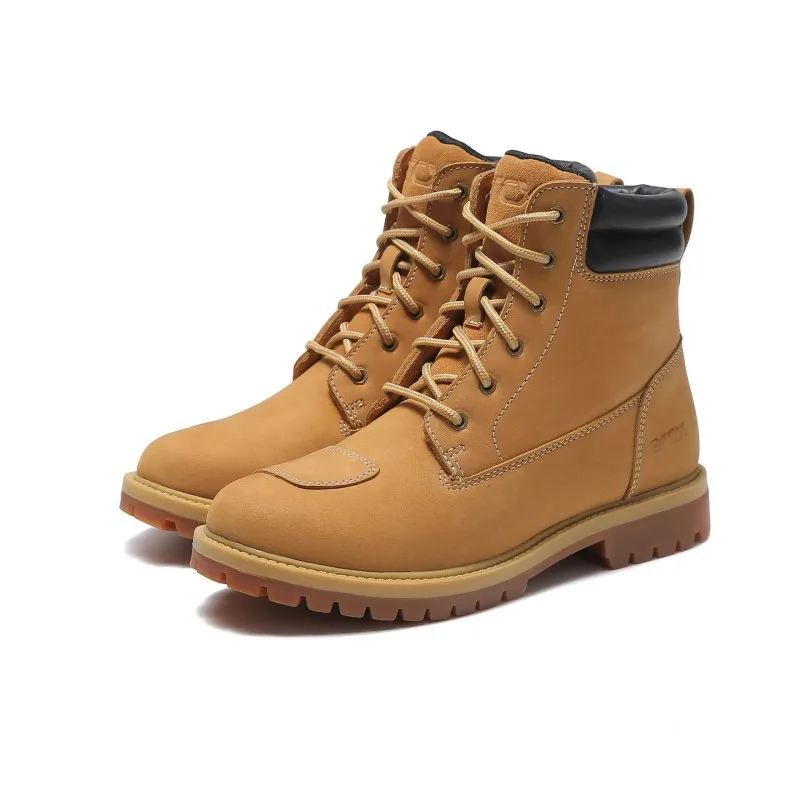 Shoes Boots Guangdong Adult Leather Rubber Yes No Boots For Motorcycle Men's Motorcycle Shoes 2023