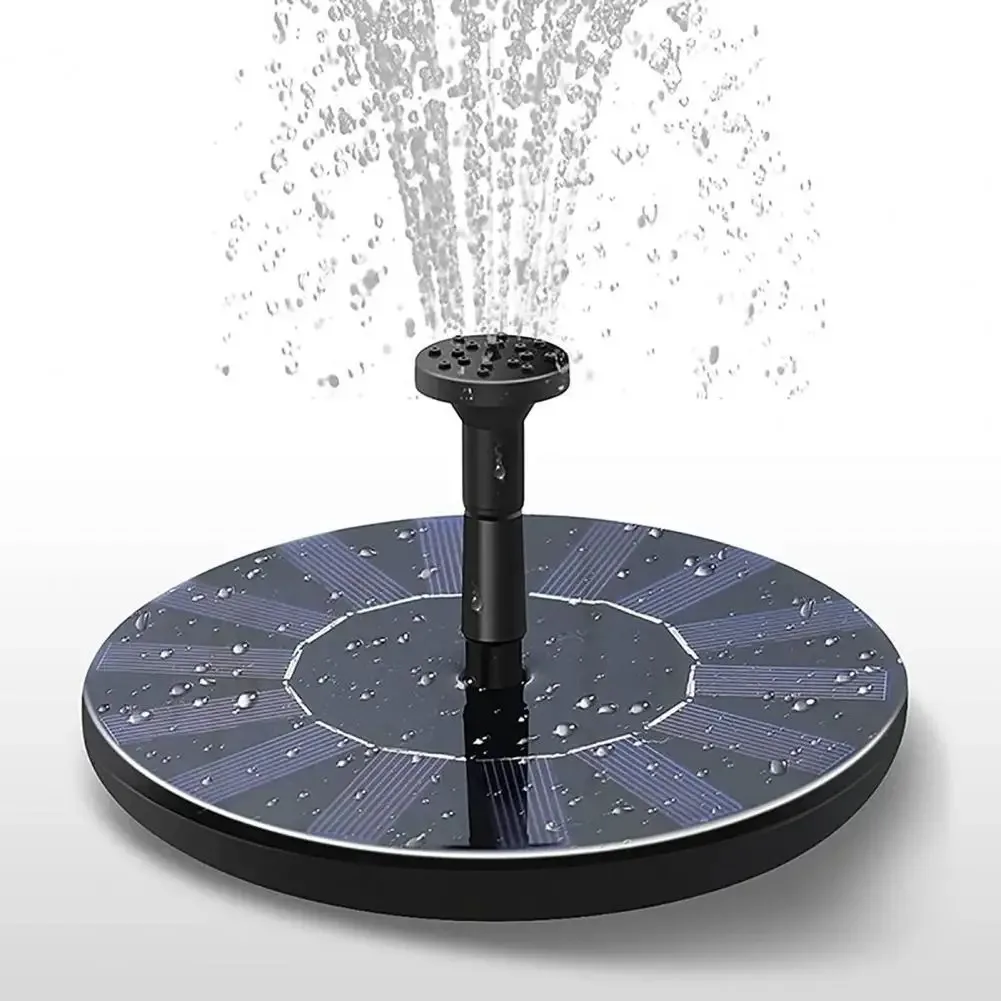 Solar - Powered Floating Fountain Pumps in 13cm, 16cm, 18cm Sizes: Ideal for Bird Baths, Garden Pools & Pond Decor