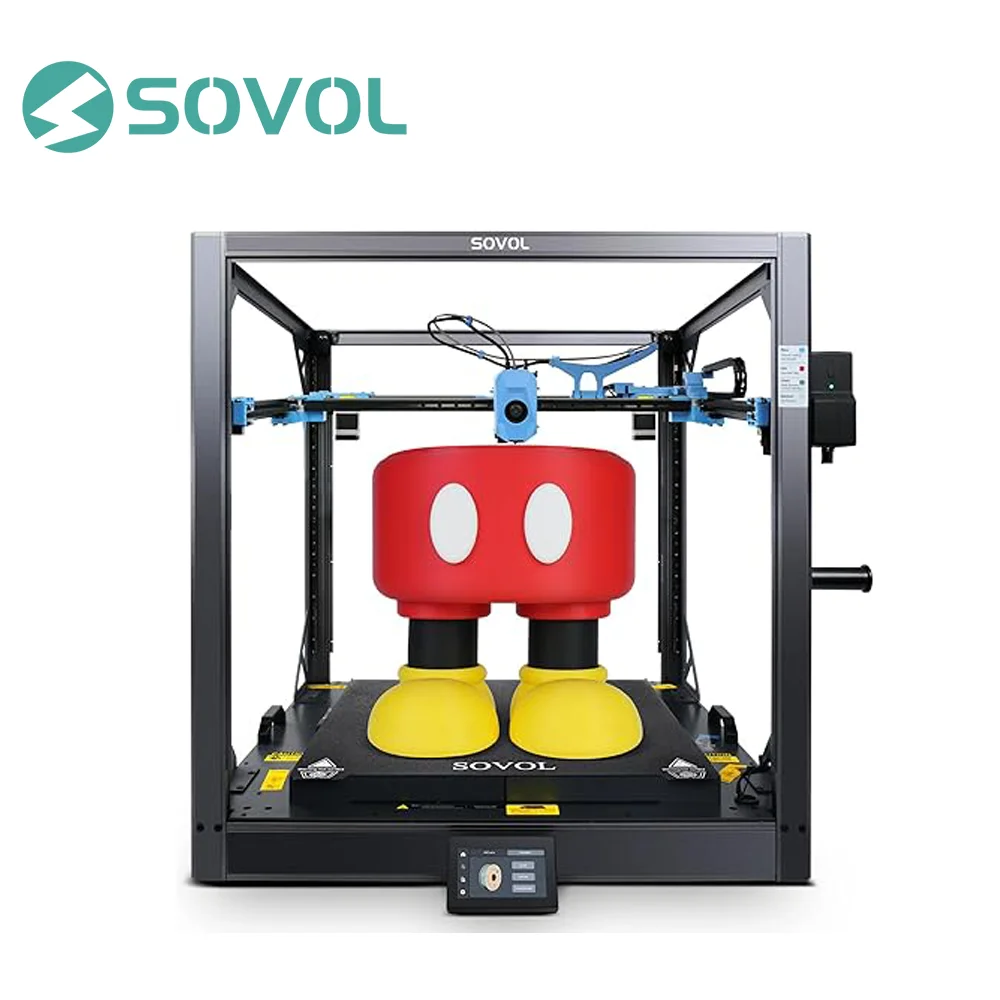 Sovol SV08 MAX CoreXY 3D Printer, Voron 2.4 Open Source 700mm/s High Speed 3D Printers, with Eddy Current Sensor Leveling