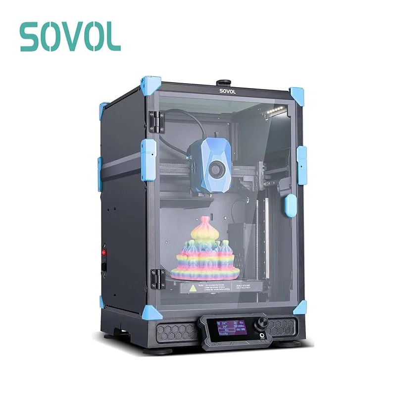 Sovol Zero 3D Printer, 1200mm/s High Speed ​​CoreXY 3D Printer with Teddy Scan and Pressure Sensing