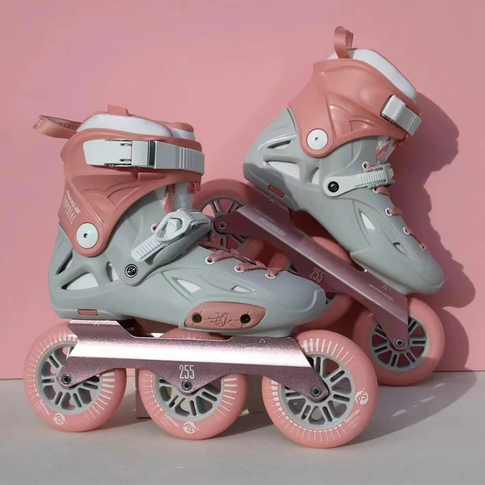 Speed Skates 100% Original Powerslide Imperial 3*110mm Inline Skates Street Adult Roller Skating Shoes Free Skating Patines