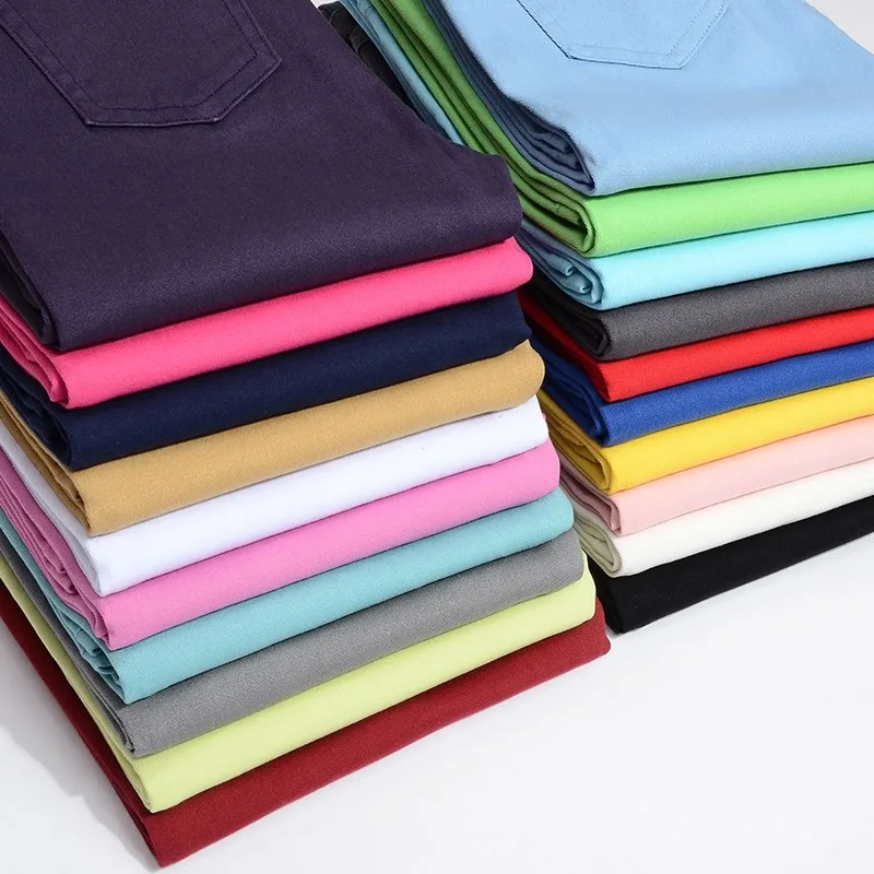 Spring Women's Oversize 34 White Pencil Pants Casual Cotton Leggings Trousers Office Slim Pantalones Elegant Stretch Sweatpant