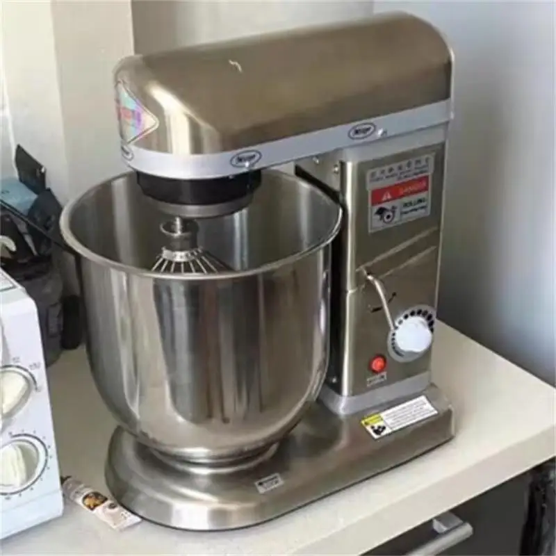 Stand Food Mixer 5L 7L 10L Electric Dough Mixer Kneading Machine Stainless Steel