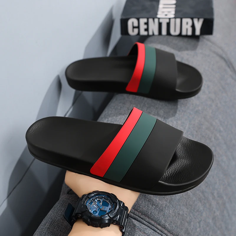 Summer beach slippers for men and women fashion comfortable EVA breathable sandals home indoor sandals plus size slippers 36-46