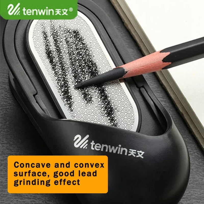 Tenwin Student Professional Charcoal Pencil Sharpening Art Sketch Drawing Board Clip for Pencil Sharpen Tools Art Supplies