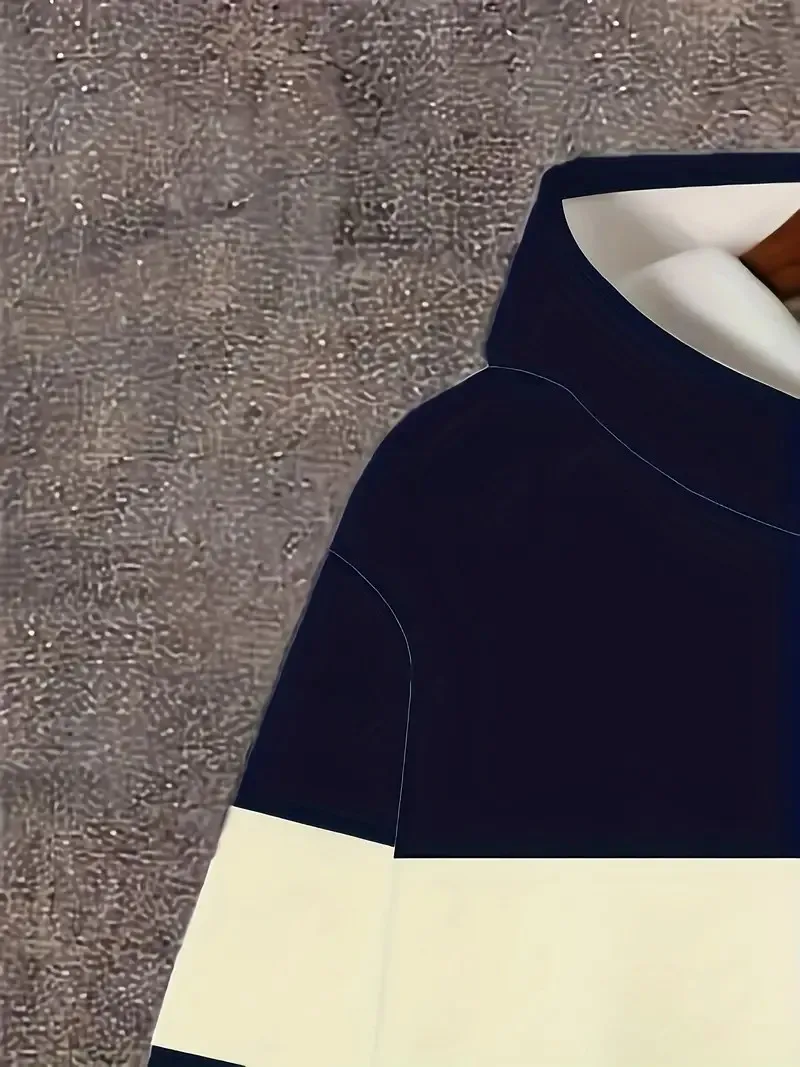 The new men's set for Spring and Autumn 2025 features a casual fashionable soft and comfortable 3D pattern print