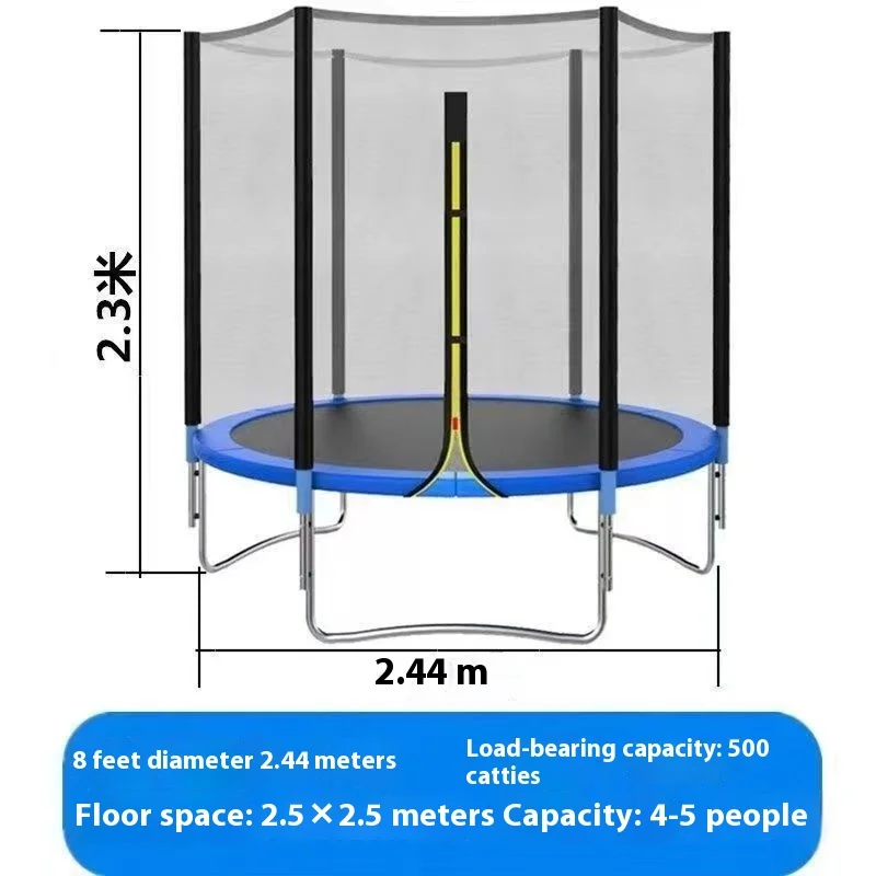 Trampoline Large Outdoor Commercial Trampoline Stall Square Children Trampoline Universal Trampoline