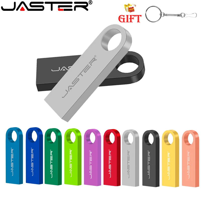 USB Flash Drive 128GB Pendrive 128GB Memory Stick 32GB 4GB Metal 64 GB Pen Drive 8GB USB Stick 16 GB Free Chain USB Flash Drives