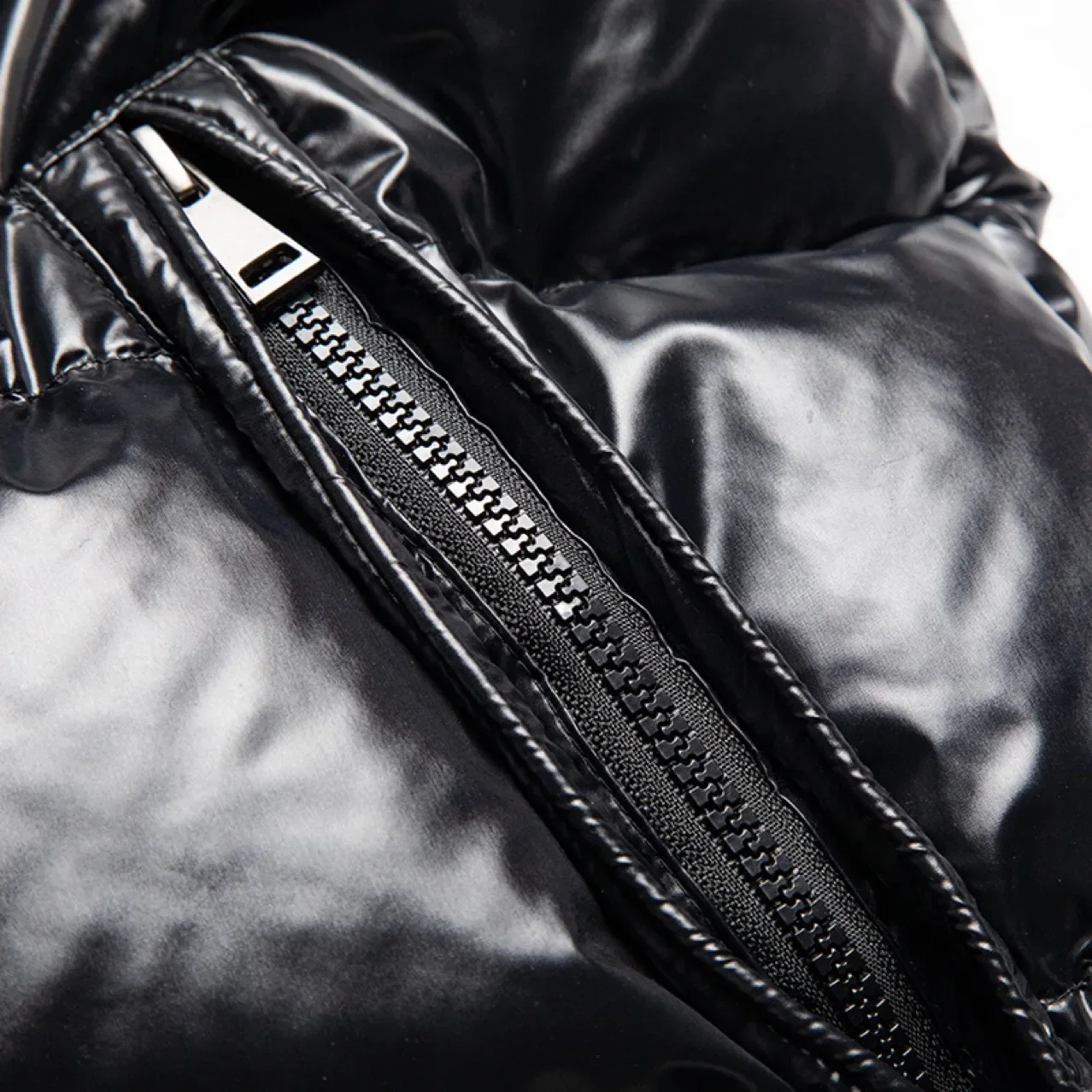 Unisex Winter Hooded Shiny Down Coat Men Casual White Duck Down Jackets High Quality Outdoor Windproof Parka Thicken Puffer Tops