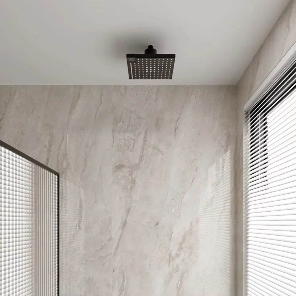 Voltsify Large Smart Sensor Rain Shower Head with Digital Display