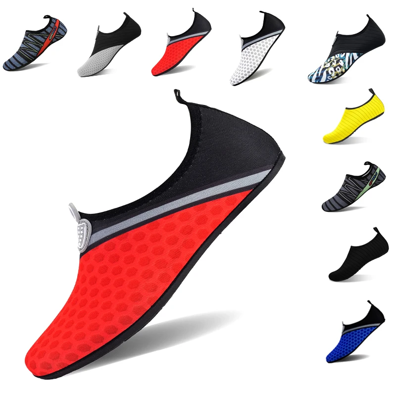 Water Shoes Womens Mens Barefoot Aqua Socks Shoes for Yoga Indoor Outdoor Beach Swim Surf Exercise