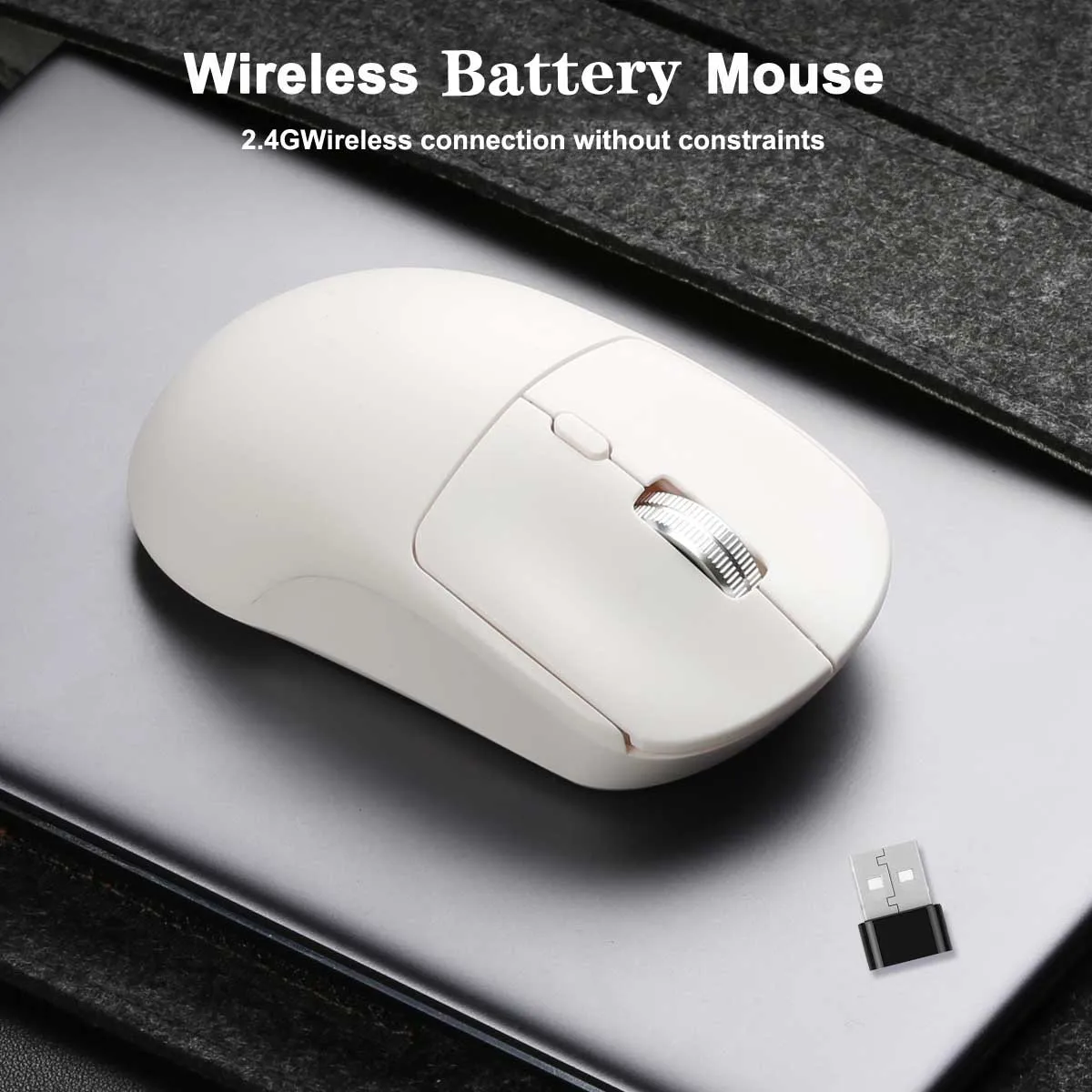 Wireless Gamer Mouse 2.4G USB Wireless Mouse Adjustable DPI Optical Mice for Windows PC Macbook Laptop Desktop Computer Office