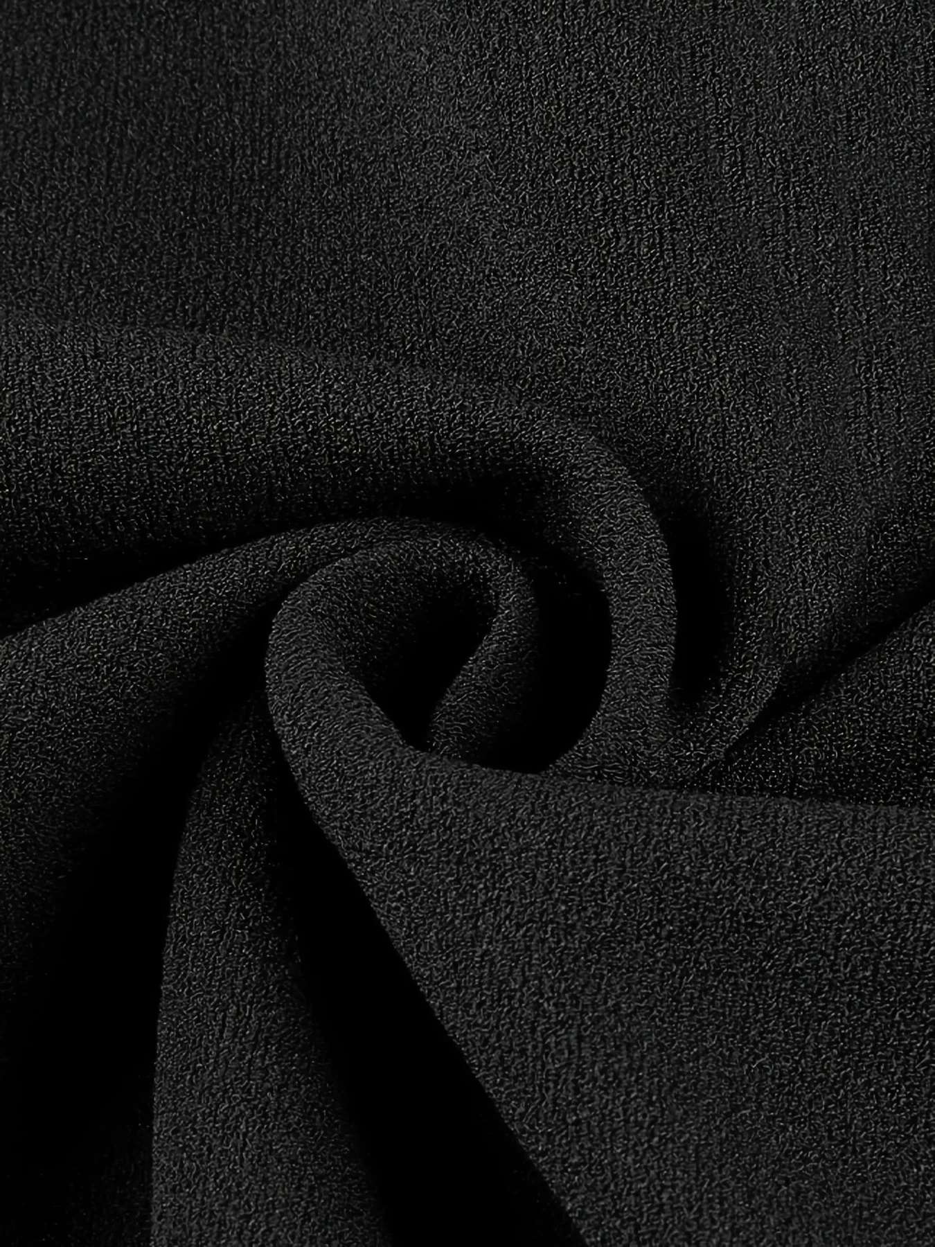 Womens Elegant Crew Neck 2/3 Sleeve Work Office Knee Length Black Business Casual Party Ruched Pencil Bodycon Sheath Dress