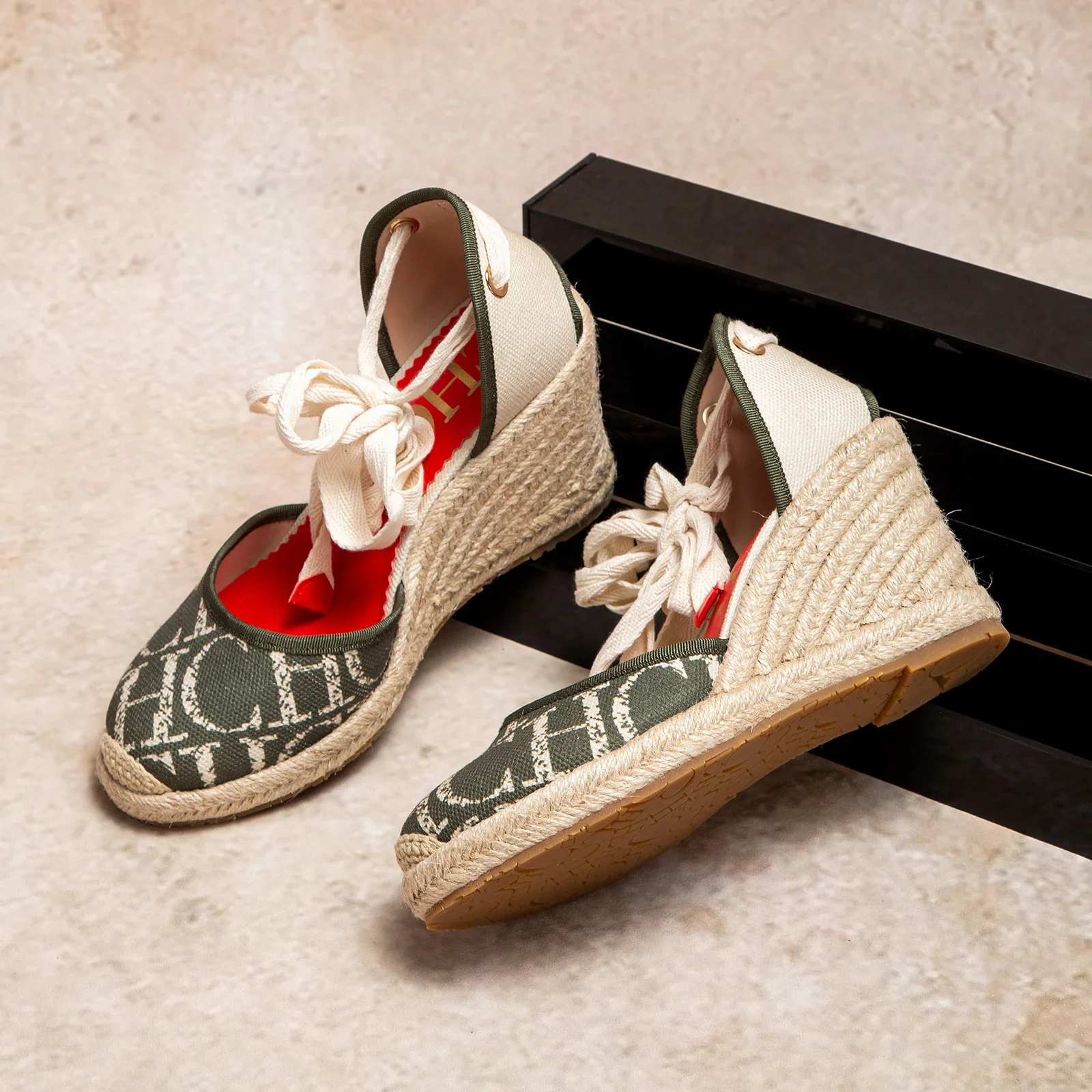 Women's High Heels Summer Espadrillle Platform Wedge 2025 Sandals Closed Toe Ankle Strap Lace up Beach Vacation Party 8cm