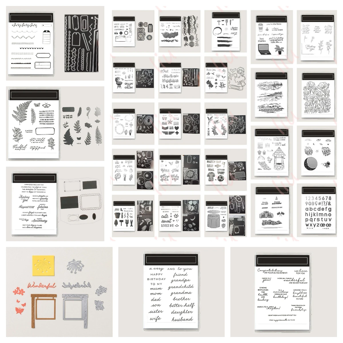 Wonderful Scenes Dies Metal Cutting Dies Stamps for 2026 Scrapbook Diary Decoration Embossi Template DIY Greetin Card Handmade