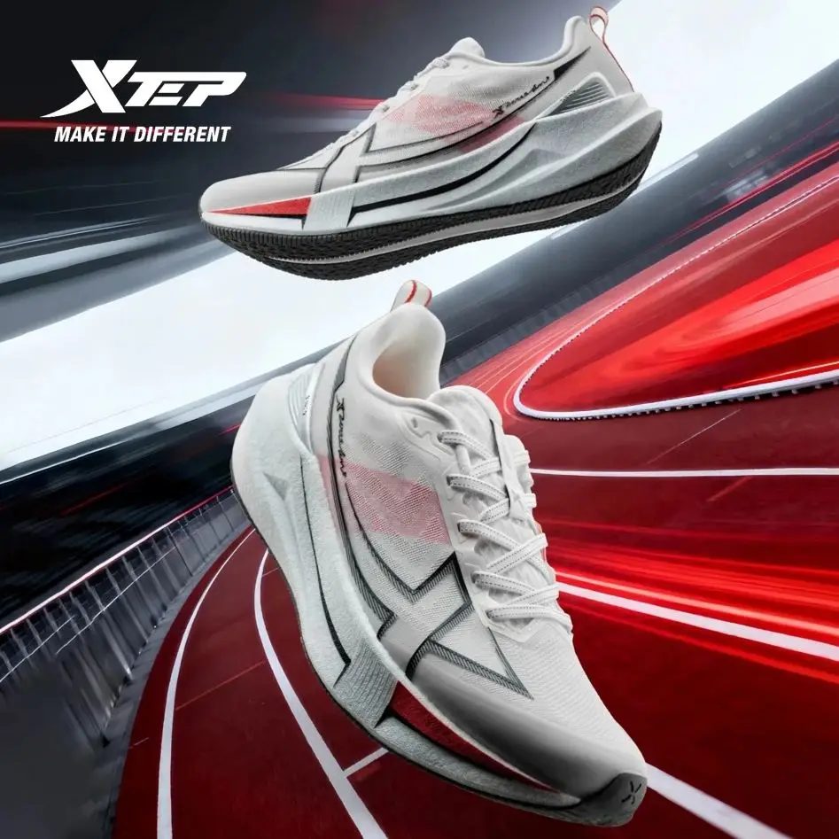 Xtep 2000km 5.0 Running Shoes Soft Universal Sneakers Cushion Durable Jogging Wear-Resistant Lightweight Shoes 874119110023