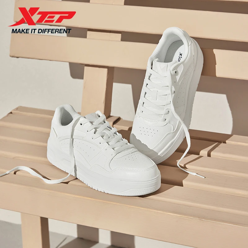 Xtep Skateboarding Shoes 2025 Summer Lightweight Sports Shoes Thick Sole Low-top Fashionable Street Style Sneakers 875319310016
