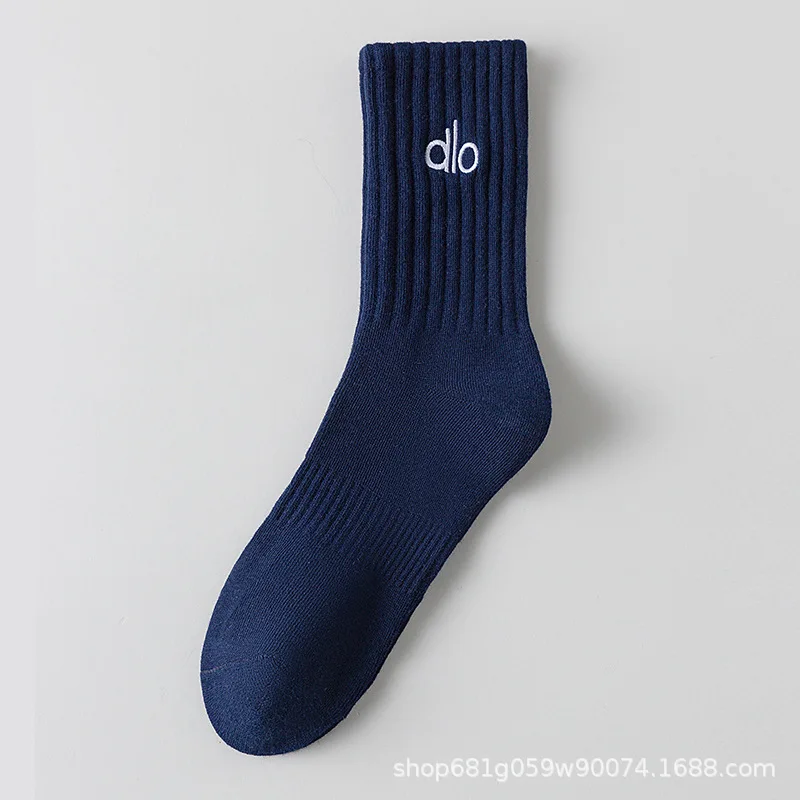 dlo Socks men's pure cotton anti-odor winter thick stockings 100% Xinjiang cotton youth students large size basketball socks