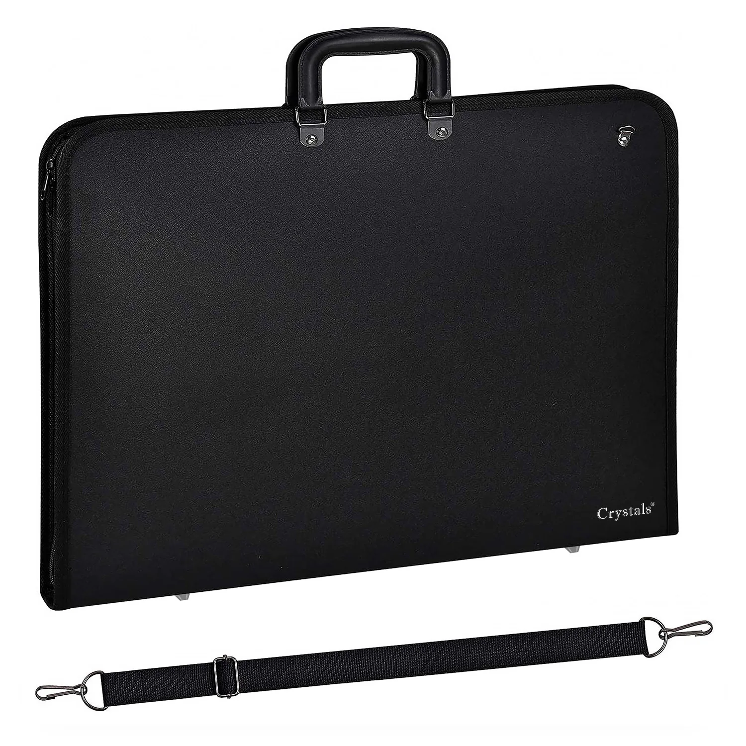 A3 VINYL BLACK WATER PROOF DESIGN PORTFOLIO CASE ART WORK PAINTING FOLDER BAG