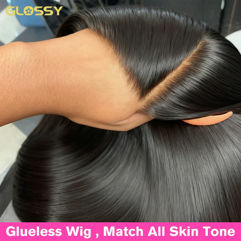 30 40inch Wear and Go Glueless Wig Human Hair 7x5 Precut 13X6 Hd Lace Frontal Wigs Bone Straight Pre Plucked 100% Human Hair