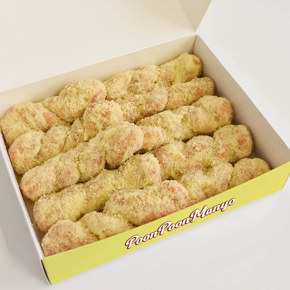 Punpun Witch Korean Wheat Castella Twisted Bread 10 Pieces