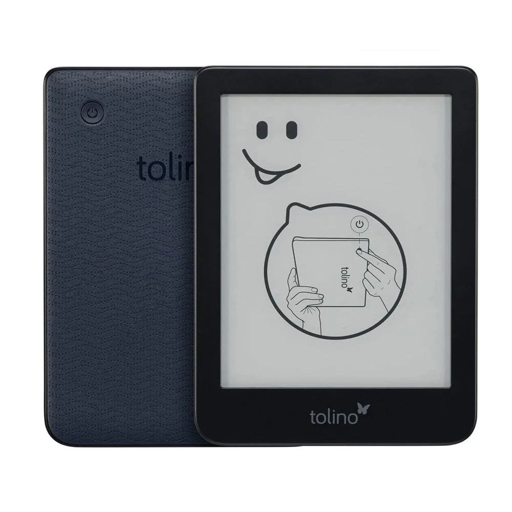 Tolino shine 4 T203 6“ e-Reader 300PPI eink eBook 1072x1448 e-books Reader 16G Carta WIFI Two-color light