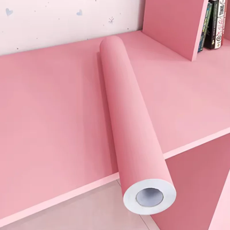 40cm self-adhesive waterproof and moisture-proof macaron wallpaper for bedroom living room background wall decoration wallpaper