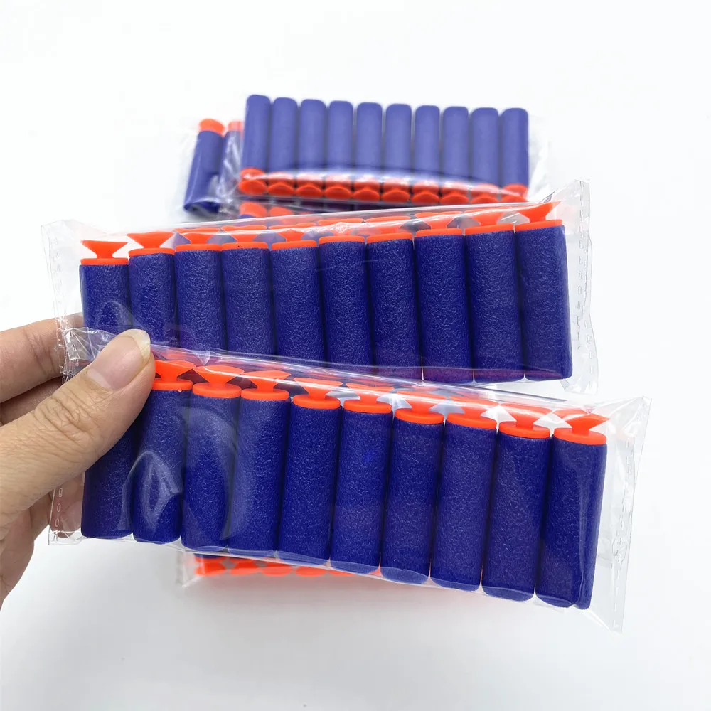 4.5cm EVA Suction Soft Bullet for Nerf Eva Shooting Games Weapons Ammo Toys Air Guns M416 Blaster Boys Gift