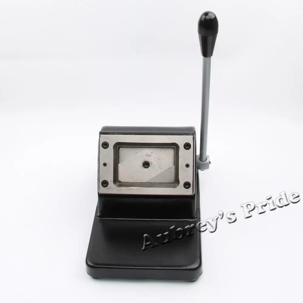 All Metal 86x54mm PVC or Paper Card Name Manual ID Film Business Credit Die Punch Cutter