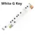 White G Key