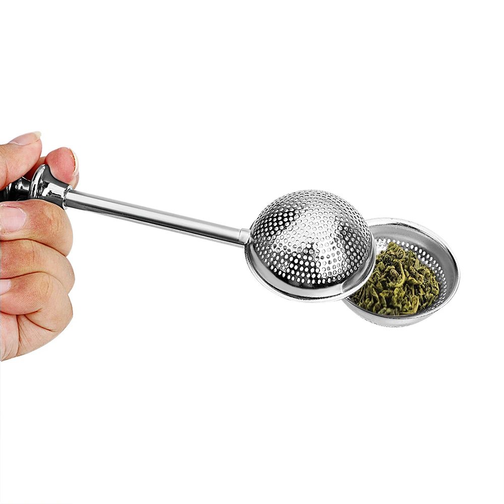 Spice Tea Tool Accessories Reusable Tea Strainer Ball Metal Tea Bag Stainless Steel Teapot Adjustable Tea Infuser Filter