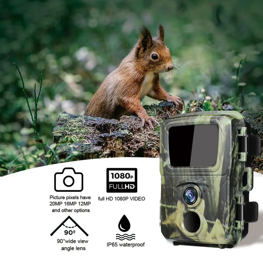Mini Trail Hunting Camera Wild Hunter Cam Mini600 20MP 1080P Wildlife Animal Cameras Night Vision Photo Traps Surveillance