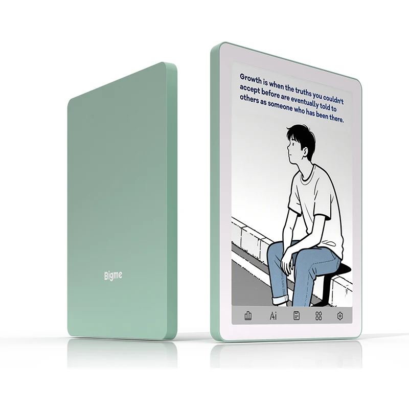 Bigme E-book Reader B6, 6-inch e-ink electronic book, 36-level front light, Android 14 OS built-in Google Play, 4+64GB ereader