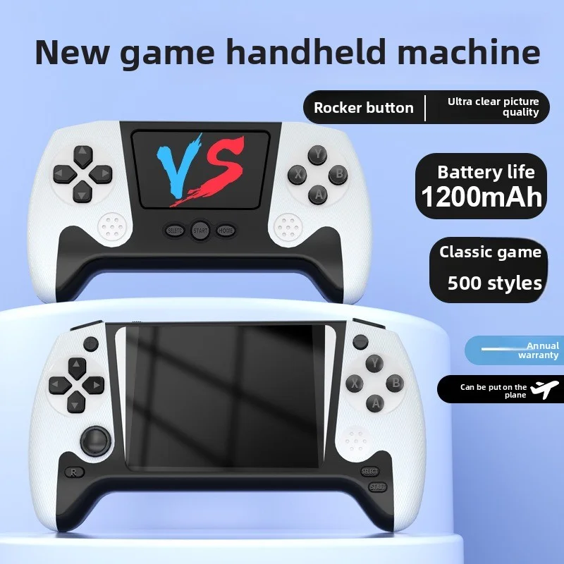 New Q21 handheld game console - 500-in-one retro nostalgic classic large-screen handheld console