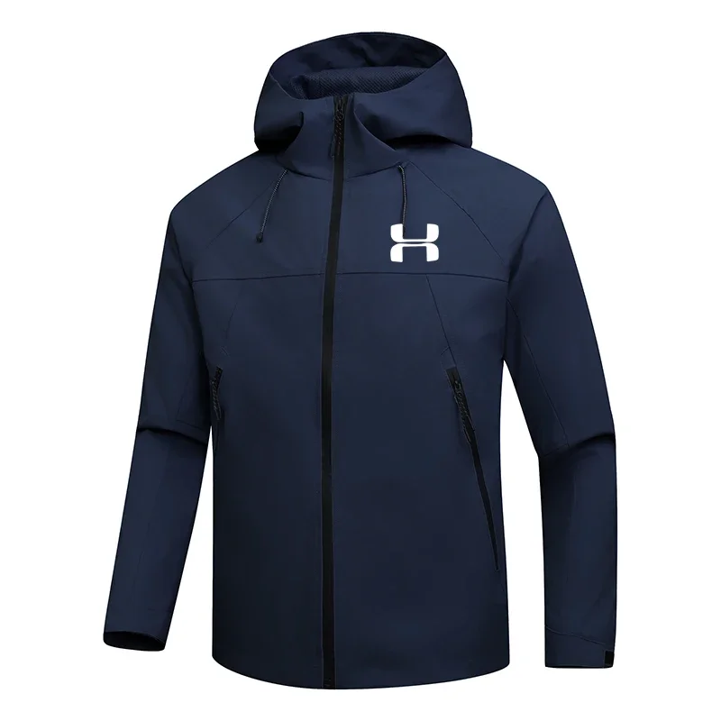 Men's autumn and winter jacket, travel outdoor waterproof and windproof jacket, casual, fashionable, high-quality golf and baseb