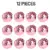 Pink12 pieces