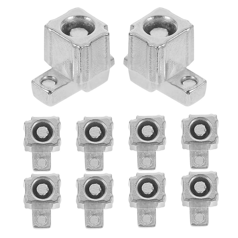 1/10 Pairs Replacement Latches Metal Lock Buckle for Nintendo Switch/Switch OLED JoyCon Repair Parts