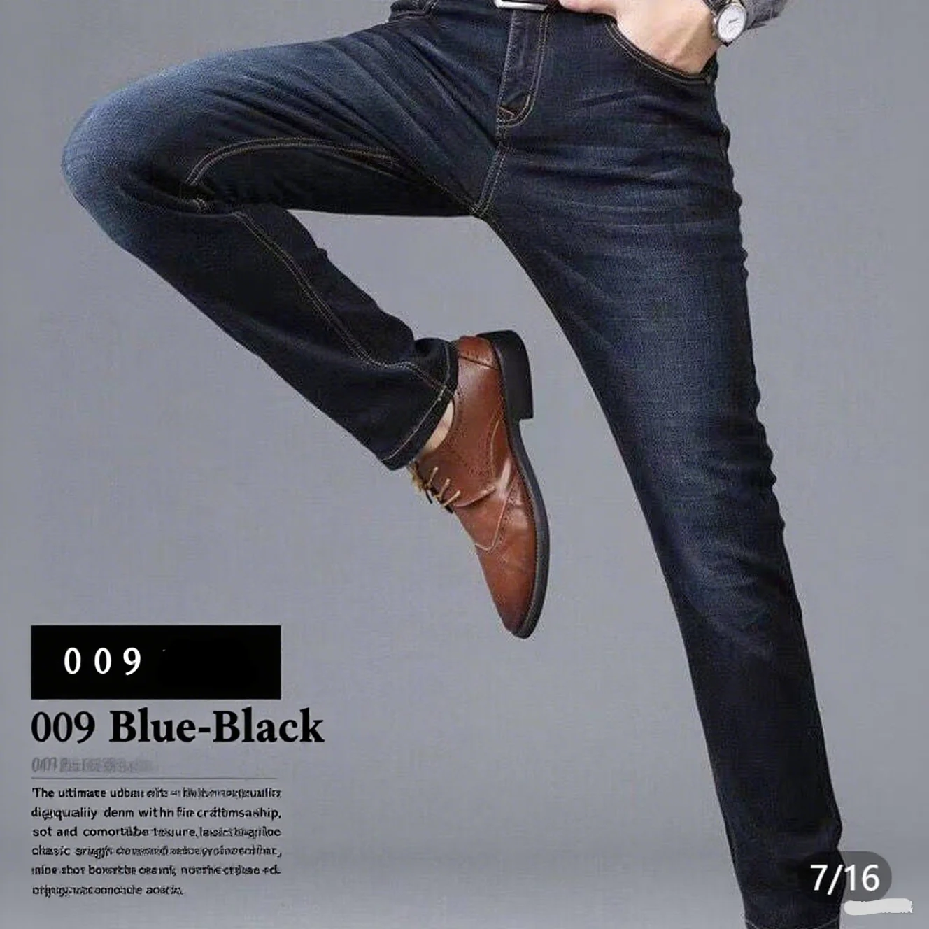 2025 Spring New Mens Slim Fit Classic Skinny Jeans Male Slim Fit Pencil Denim Blue Casual Street Style Casual Mens Skinny Jeans