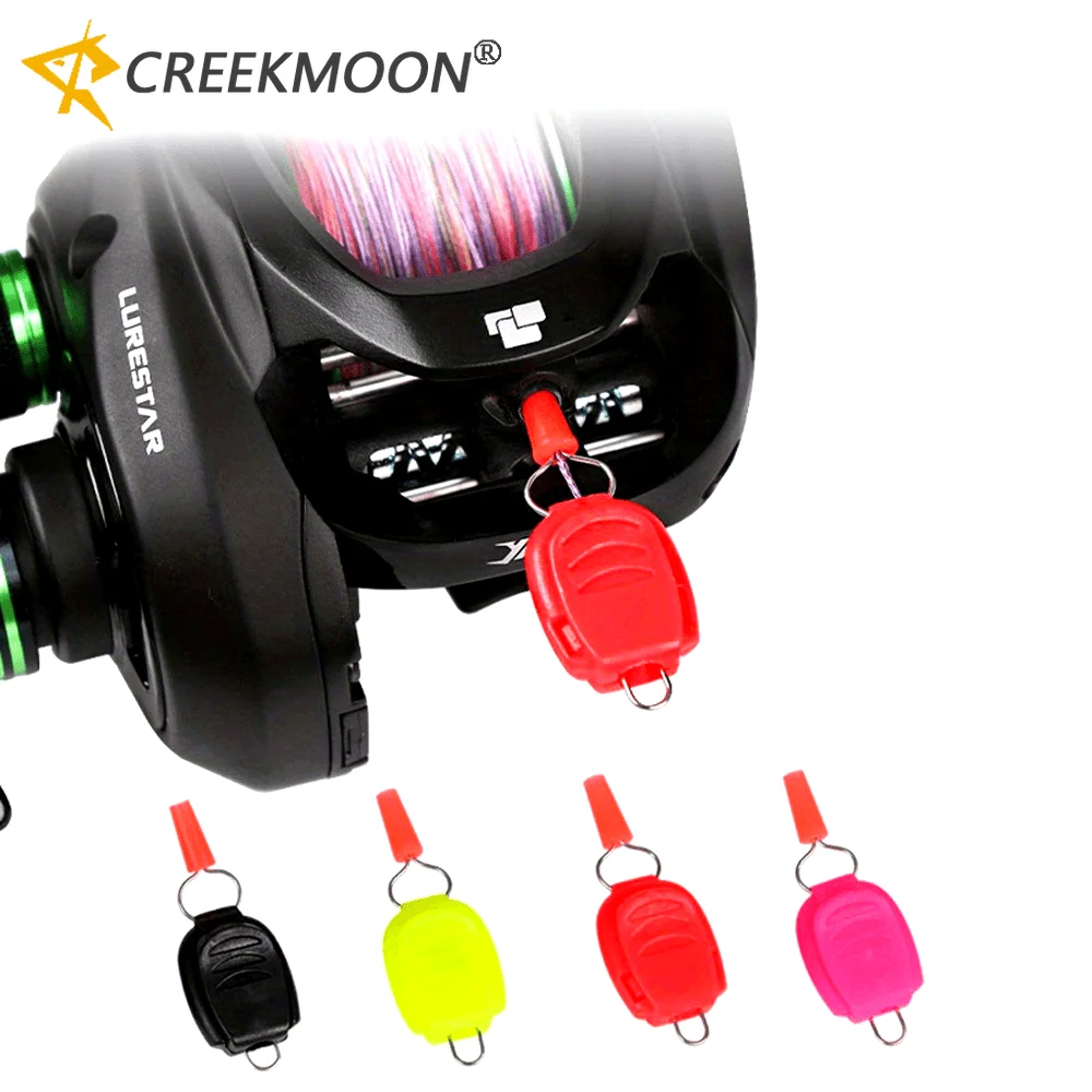 10pcs Updated Baitcasting Reel Fishing Line Holder Buckle Stopper Keeper Clip Fish Accessories Stop Buckle Lightweight Outdoor