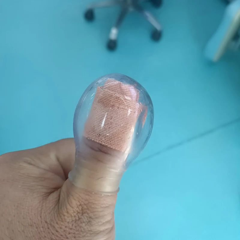 Soak Potion Finger Cots For Toe And Finger Injuries Wound Shower Waterproof Protective Cover Foot Care Tool For Men And Women