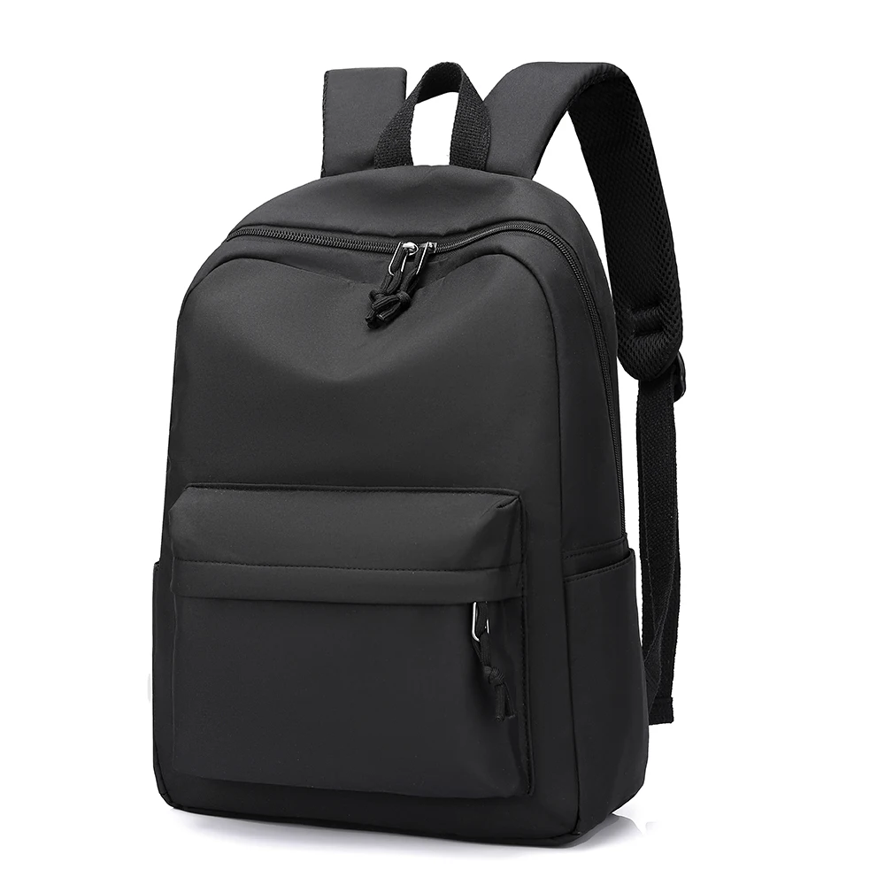 A stylish travel backpack with ample capacity, lightweight nylon fabric and versatile multiple pockets for school and commuting.