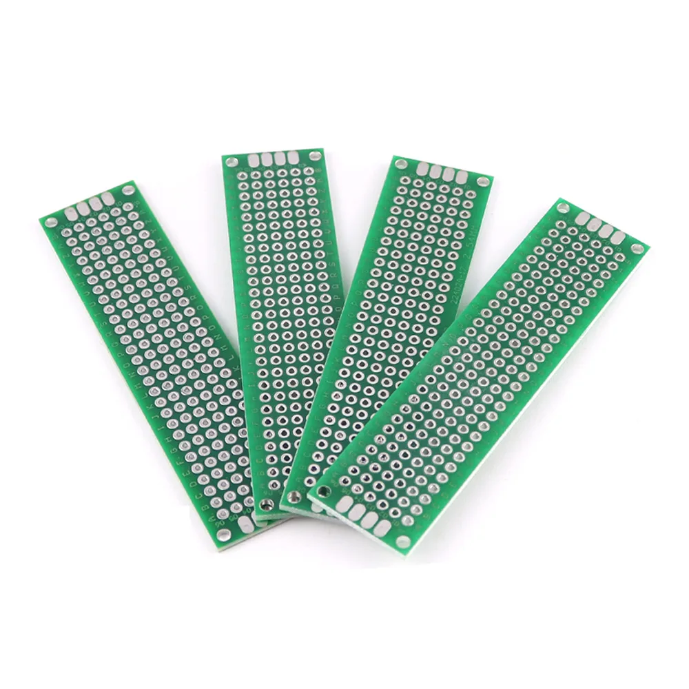 5PCS/10PCS 2x8 3x7 4x6 5x7 6x8 7x9 8x12 9x15cm Double Side Copper Prototype board Universal Board Experimental Development Plate