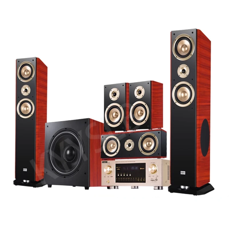 KYYSLB 1000-2000W 5.1 Bluetooth Amplifier Home Theatre System Audio Sound DTS Dolby Amplificador 220V A Set