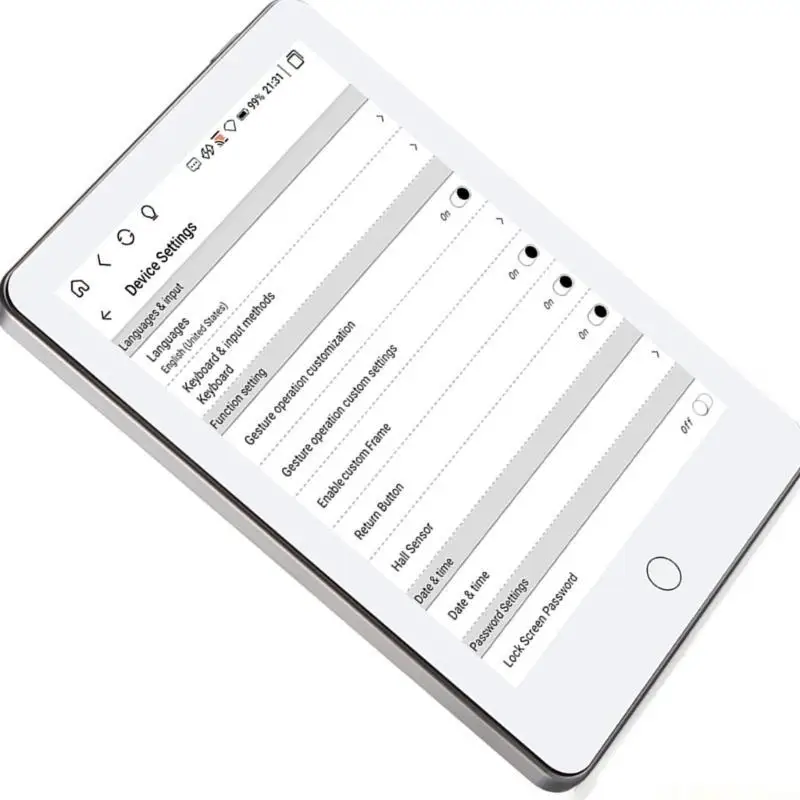 E56B EInk Technology Digital Reader 64GB Memory Light Design Ebook For Travel Use