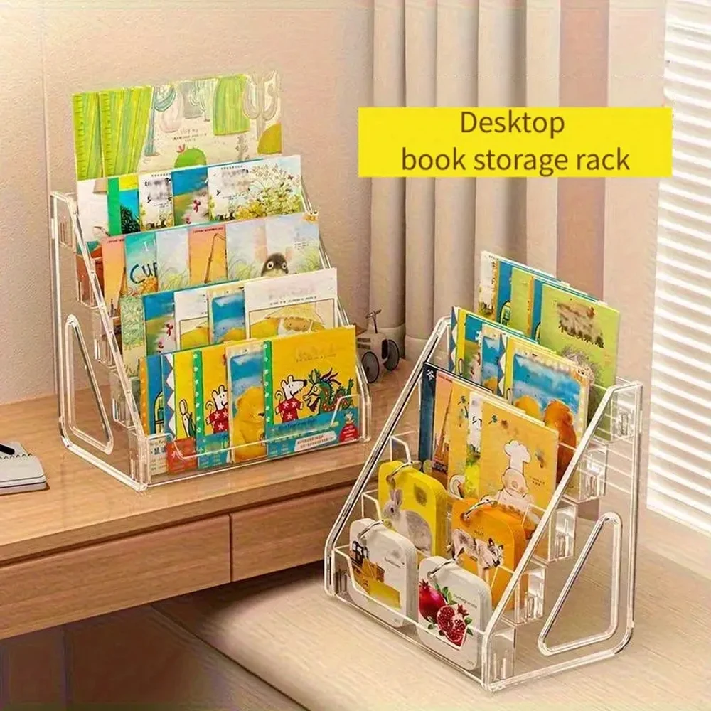 Card Record Disc Display Rack,desktop Storage Rack Assembly Large Capacity Stair Storage Multilayer Slot Box,store Display Stand