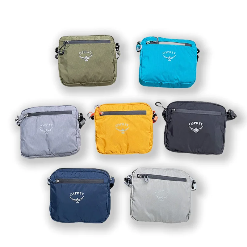 Unisex Casual Lightweight Simple Versatile Crossbody Bag Adjustable Strap Shoulder Bag for Outdoor Travel Hiking Camping Sports