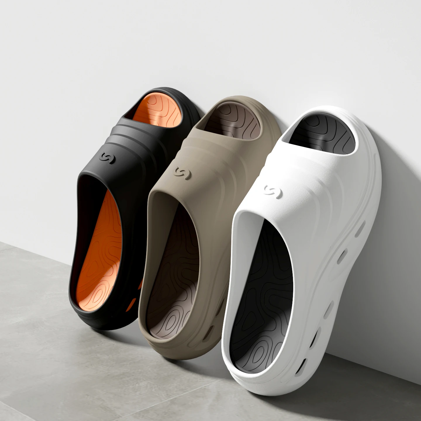 Removable Men's Summer Sandals Outdoor Slippers Non-Slip Breathable Soft Comfortable Casual Streetwear Thick Sole Beach Slides