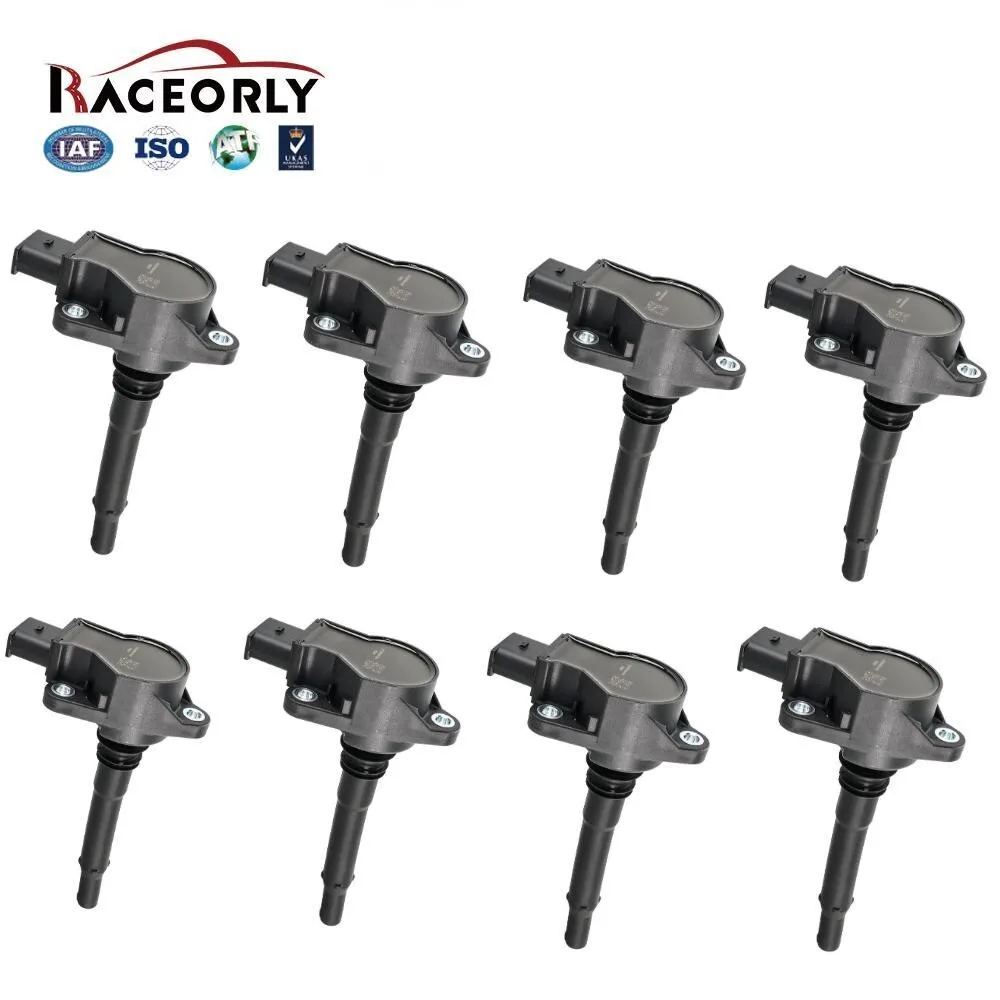 RACEORLY8x Ignition Coil For Mercedes W204 W212 W221 C63 CL63 CLK63 M159 6.3L
